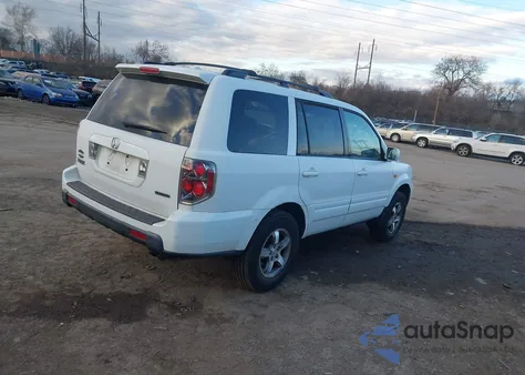 2008 Honda Pilot Ex-L from USA, damaged, VIN 5FNYF18578B037485